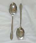 Oneida Spring Rose Community Stainless Soup Spoon Set of 2