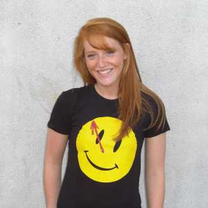 Smiley Face Comedian Watchmen T Shirt Watch Men  