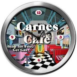  CARNES 14 Inch Cafe Metal Clock Quartz Movement Kitchen 