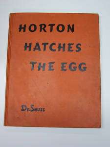 Horton Hatches The Egg Dr Seuss Rare Orange 3d Print HB  