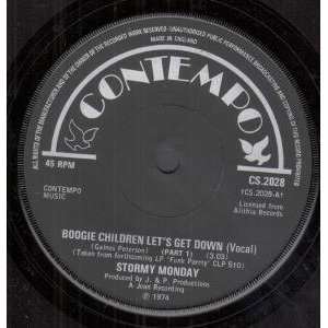   GET DOWN 7 INCH (7 VINYL 45) UK CONTEMPO 1974 STORMY MONDAY Music