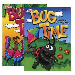   KAPPA Bug Time Coloring & Activity Book, Case Pack 48