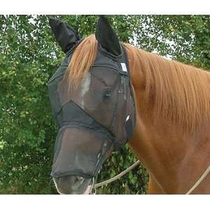  Cashel Quiet Ride Fly Mask Long Nose with Ears   Draft 