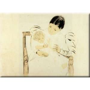   Child 30x21 Streched Canvas Art by Cassatt, Mary,