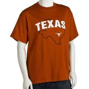  Texas Longhorns 100% Cotton Short Sleeve T Shirt (Texas 