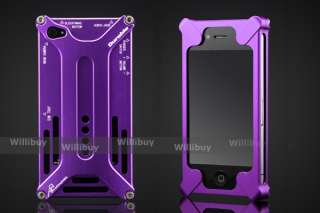 iFrog Bumper for iPhone 4 4S High Tech Aluminum/Aluminium Case AP427 