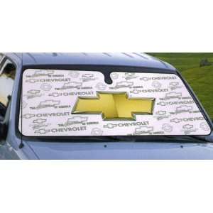  Chevrolet Racing   Cool White Front Window Car Sun Shade 