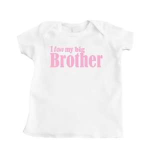   and Toddler I Love My Big Brother T shirt (12 Month) 