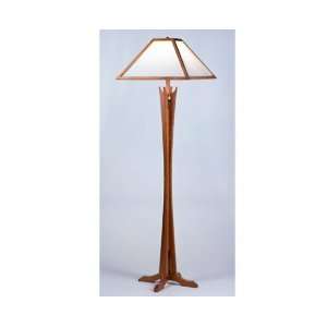  Floor Lamps Hyperion Lamp w/ Amber Mica Shade