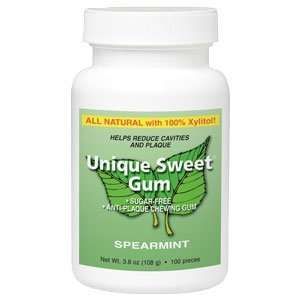 VRP   Unique Sweet Xylitol Gum, Spearmint