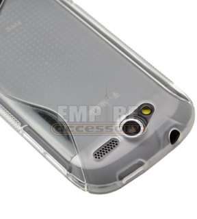 HTC T Mobile MyTouch 4G Soft Gel TPU S Line Hybrid Wave Case  