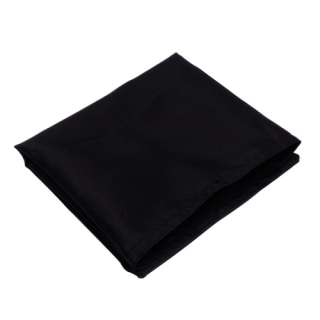 19" x 19" Black Polyester Square Wedding Linen Napkin