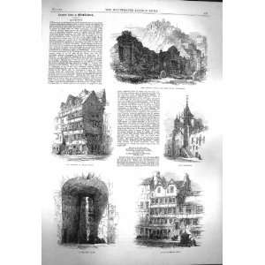   1864 Edinburgh Castle Tolbooth Allan Ramsay Advocates