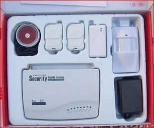 S3 GSM SMS Wired J8 Burglar Alarm Dual Band 10 Zones  