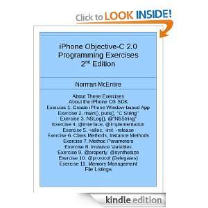 iPhone Objective C 2.0 Programming Exercises 2nd Edition Norman 