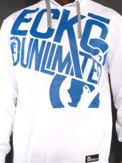Ecko Unltd Gonzales II Pullover Hoodie White S M L XL  