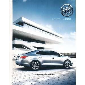    2011 Buick Lacrosse Deluxe Sales Brochure Catalog 