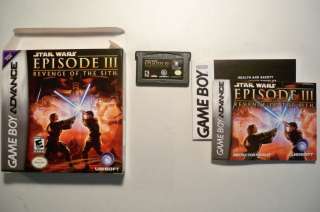 Star Wars Episode III Revenge Sith Game Boy Advance  