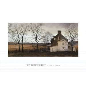  Early to Retire by Ray Hendershot 36x24