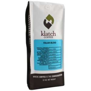 Klatch Coffee   Italian Blend Coffee Grocery & Gourmet Food