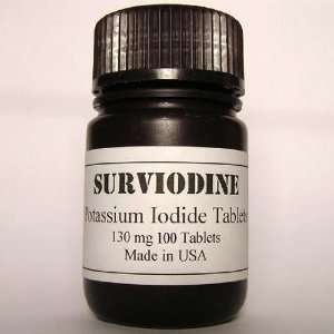  Surviodine Potassium Iodide 100 Tablets, 130 mg Health 