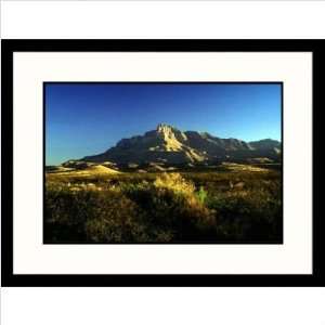  Guadalupe Peak, Guadalupe Mountains, Texas Framed 