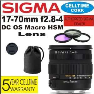  Sigma 17 70mm F2.8 4 DC Macro OS HSM Zoom Lens for Nikon 