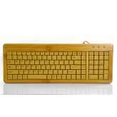 All Natural Full Bamboo Keyboard and Mouse Combo Handcrafted 