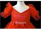Red Wedding Flower Girls Pageant Party Dress Gown 2 13T  