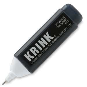  KRINK K 12 Paint Marker   Black, 12 ml, K 12 Paint Marker 
