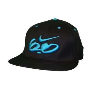 Nike 6.0 SB Skateboard Flexfit Hat Black and Blue Size M/L