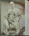 1974 Bill Walton UCLA receives Sullivan Award with coach John Wooden 