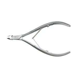 MEHAZ 1/4 Jaw Double Spring Stainless Cobalt Cuticle Nipper with Long 