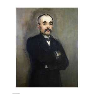  Portrait of Georges Clemenceau   Poster by Edouard Manet 