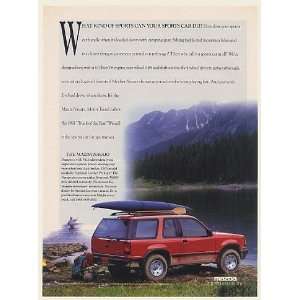   Truck of Year Sports Car Camping Print Ad (52470)