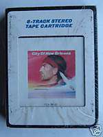 Willey Nelson City Of New Orleans 8 Track Tape NM  