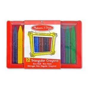  Melissa & Doug Triangular Crayon Set (12 pc) Toys & Games