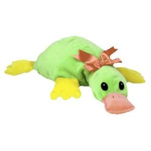    TY Pillow Pal   PADDLES the Platypus (Green Version) Toys & Games