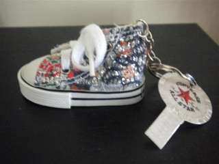 NEW ALL STAR CONVERSE SHOE KEY CHAIN MANY COLORS MIXED VERY COOL 