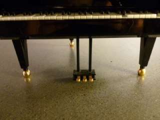 Wonderland Classical Music Box Grand Piano 6 Songs Moving Keys  