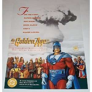 1993 DC Comics The Golden Age GA Justice Society of America JSA 22 by 