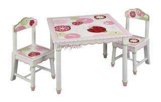 Guidecraft Kids Sweetie Pie Ladybug Table & Chair Set  