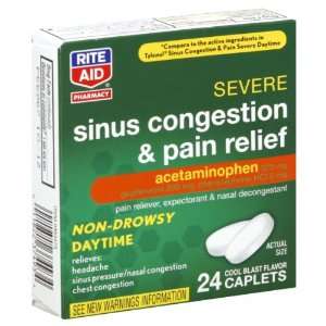   Rite Aid Sinus Congestion & Pain Relief, 24 ea