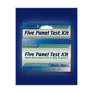Multi Panel Home Drug Test Kit, Tests for 5 Drugs   Marijuana, Cocaine 