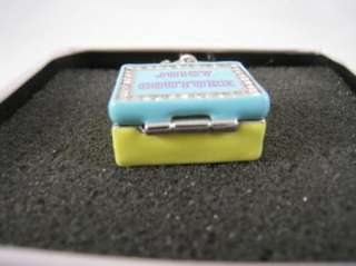 JUICY COUTURE AUTHENTIC LTD ED LUNCH BOX CHARM, NWT  