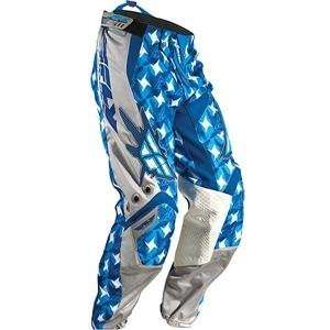  Fly Racing Youth Kinetic Pants   2011   20/Blue/Silver 