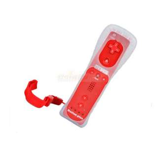 NEW RED Remote Controller Built in Motion Plus For Wii  