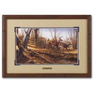  Terry Redlin Autumn Run Print with Value Framing Sports 