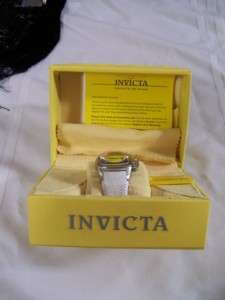 INVICTA LADIES WATCH LUPAH STYLE #6809 PINK FACE, LEATHER BAND 