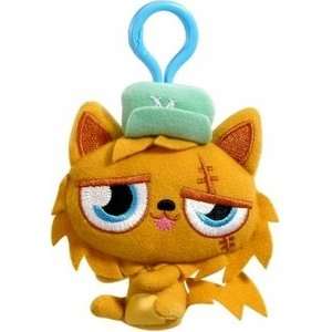 Moshi Monsters Moshlings Backpack Clip Plush Figure Gingersnap With 
